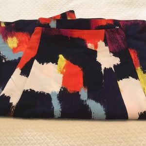 Paintbrush Multicolored Skirt